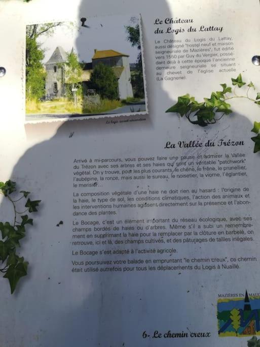 Le Logis Cholet 49300 Lieu Exceptionnel En Famille Ou Amis Villa Mazieres-en-Mauges Eksteriør billede